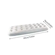 Blow up Mattress Double-Sided Outdoor Blow up Mattress Folding Inflatable Mattre