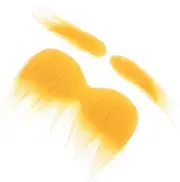 1pc Cosplay Beard Prop Masquerade for Decor Realistic Fake for Party Supply Yellow