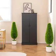 CostwayPotted Topiary Plant with Plastic Nursery Pot for Home and Office-Green