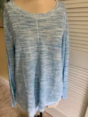Sundance Catalog tunic asymetrical hem - Large
