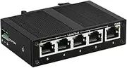 NonMiFyR Ethernet Switch Network Hub 10/100Mbps Din Rail 1Gbps Switching Capacity Ethernet Splitter Unmanaged Network Switch