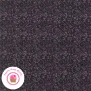 Moda KRINGLE AND CLAUS 30595 12 Black Floral BASIC GREY Quilt Fabric CHRISTMAS