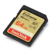 Sandisk Extreme 64GB 90MB/s U3 V30 Class10 SDXC Memory Card SDSDX-064G-XQ46