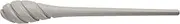 [Lurch] 70282 Honey Spoon Premium Platinum Silicone, Light Grey
