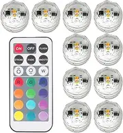 Hot Tub Lights - Led Lights with Remote Controlled | Ice Cream Maker Lights | 13 Colors Waterproof Lamp with Remote Control for Home Cafe Kitchen Decoration and Atmosphere Enhancement