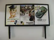 Gillette, Captain Morgan Rum, Morris Minor - Model Railway Billboard - N & OO