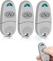 433.92 MHz Garage Door Opener Remote Control for TOP 432NA 432EV 432EE, 2 Channels, Fixed Code Remote Controls for Garage Doors, Remote Control Garage Door (3 Pieces)