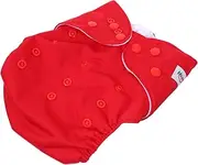 Kisangel Solid Color Reusable Diapers Breathable Cloth Nappies for Boy Girl and Comfortable Training Pants and Durable for Everyday Use