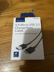 4ft Micro USB 3.0 Charge/Sync Cable