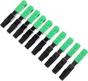 OSOLADY 10 Pcs Single Mode Fiber Quick Connector Termination for Fiber Optic Installations Low Insertion Loss High Precision and Mechanical Stability Reliable Performance
