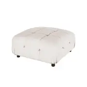 Keila Modular Tufted Velvet Ottoman
