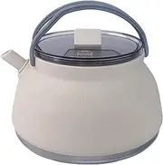 Portable Collapsible Camping Kettle, Coffee Pot for Hiking, Travel and Outdoors, 1.5L