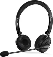 Bluetooth Headsets with Mic, Noise Cancelling Wireless Bluetooth Headphones Hands Free On Ear Phone Headset with Boom Microphone for iPhone,Office Phone Call Center Customer Service PC PS4 TV Trucker