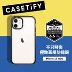 【CASETIFY】IPHONE 12 MINI 耐衝擊保護殼-透黑(CASETIFY)