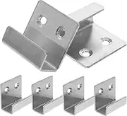 NUOBESTY 10pcs Heavy Duty Tile Wall Hangers Durable Mounting Brackets for Mirrors and Home Decor Rustproof Tile Hooks for Indoor Outdoor Use
