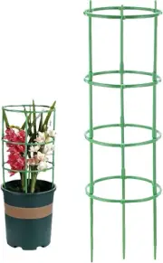 Cucumber Cages for Pots - Ergonomic Support Trellis for Tomato | User-Friendl...