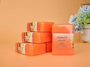 KOJIC Acid and Papaya Skin Lightening Brightening Body Face Soap 110g (Pack of 5)