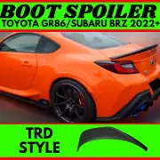 For Toyota GR86 & Subaru BRZ 2022 Boot Spoiler Wing TRD Style Gloss ZD8 ZN8