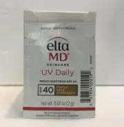 EltaMD UV Daily Broad-Spectrum SPF 40 - Tinted 0.07oz x 40 pcs EXP: 08/26
