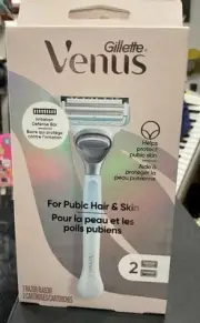 Gillette Venus Intimate Womens Razor Blade - 2 Refill NEW Shaver Shaving