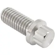 Aeroflow 7/16" UNC Titanium Bolt 1.00" UHL 12 Point Single 7/16-14" - AF3516-1000