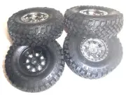 AXIAL SCX10 III Base Camp 1982 Chevy Rims and Tires