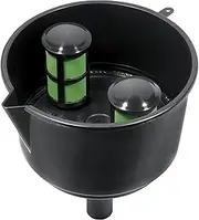 AF15CB Fuel Funnel with Filter for Removing Dirt, Water & Debris from Fuel and Ultra Fast Flow Rate