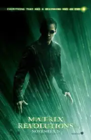 AA5223 The Matrix Revolutions By Lilly Wachowski 2003 Lead Movie Poster 11x17