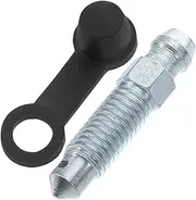 PLAFOPE Metal Motorcycle Exhaust Screw Replacement Part Easy Bleeding Suitable for Vehicles