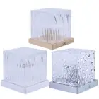 Ocean Wave Projector Lamp Acrylic LED Night Light 16 Colors for Party Game Rooms