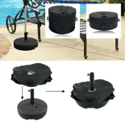 Umbrella Base Weight Bag with Handle 20L/40L Parasol Weight Water Bag Anti lesav