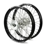 Talon/SM Pro Platinum KTM/Husqvarna/GAS GAS 03-23 21"/18" Black/Silver Wheel Set