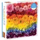 Rainbow Summer Flowers 500 Piece Puzzle