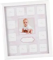 Yardwe 1 PC Photo Frame for Months Newborn Growth Record Holder Durable Artificial Board Meaningful Keepsake present Milestone Memory