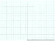 10 sheets - Large Format Graph Paper 1/4" scale Blue Ink (7 Different Sizes)