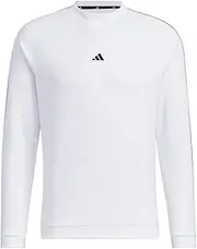 [adidas] Pullover Thermal Crew Neck Pullover Long Sleeve Fleece