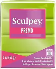 Sculpey Premo SCULPEY Accents - 57g - Bright Green Pearl Polymer Clay
