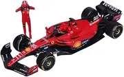 BURAGO 1/24 Ferrari SF23 2023 No 16 C. Leclerc Figure, Complete Product