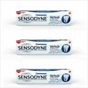 Sensodyne Toothpaste Repair & Protect with Novamin 70 gm Each (Pack of 3)