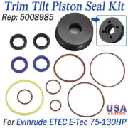 For Evinrude etec e-tec Trim Tilt Seal Kit 5008985 W End Cap 75-130hp 05' - 19'