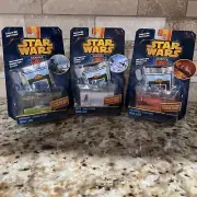 STAR WARS SCIENCE SET OF 3 MINI LABS DAGOBAH MUSTAFAR HOTH NEW LAVA SNOW SLIME