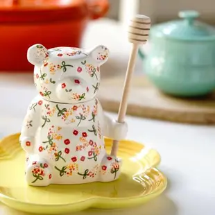 小熊出口美國儲物罐家用擺件陶瓷