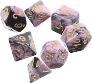 QUMIIRITY 1 Set Multi Sided Dice Game Accessory Fun Party Props Compact Design for for Board Games and Creative Play