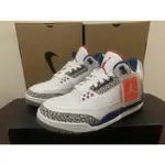 [現貨] NIKE AIR JORDAN 3 OG TRUE BLUE 白藍 854262-106