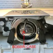 Singer, Brother, Kenmore 15 class bobbin case and bobbins ( bin-04)