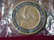OFFICIAL President JOSEPH BIDEN DELAWARE Challenge Coin- New & Sealed- Free Ship