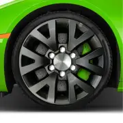 16" Medium Grey 12-Spoke Alloy Rim by JTE Wheels for 20-21 Toyota Tacoma (16x7) (for: Toyota)