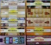 20 - 200 Sticks TULASI Incense CHOOSE SCENT MIXED Bulk Lot HEX Spiritual Insence