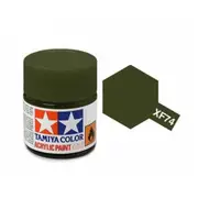 Tamiya 10ml Acrylic Paint Mini XF-74 Olive Drab JGSDF 81774