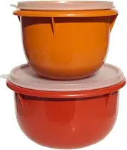 [Tupperware] Vintage Classic Mixing Bowl Set Harvest Colors